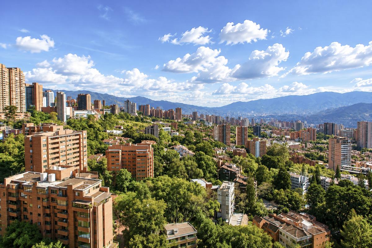 Vista de Medellín