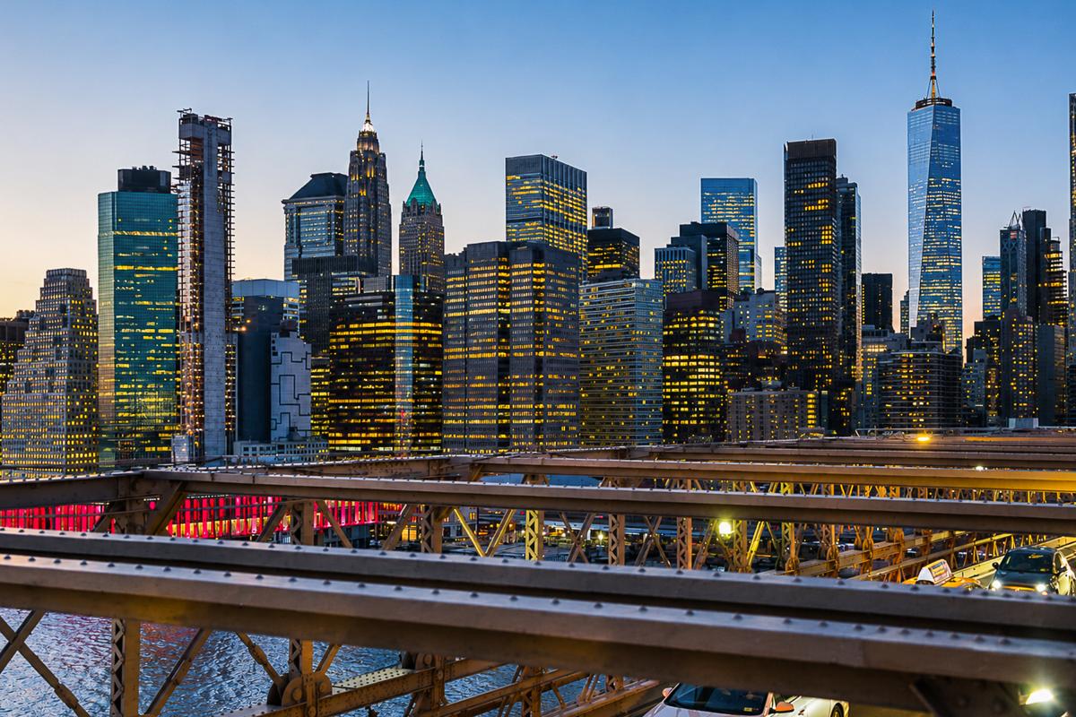 Atardecer en Nueva York