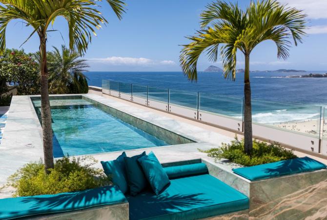 Rio001 - Luxury beachfront penthouse in Copacabana