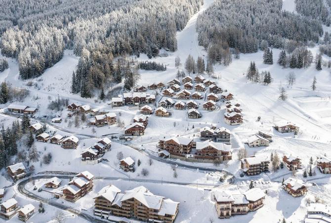 Sobre los Alpes Franceses