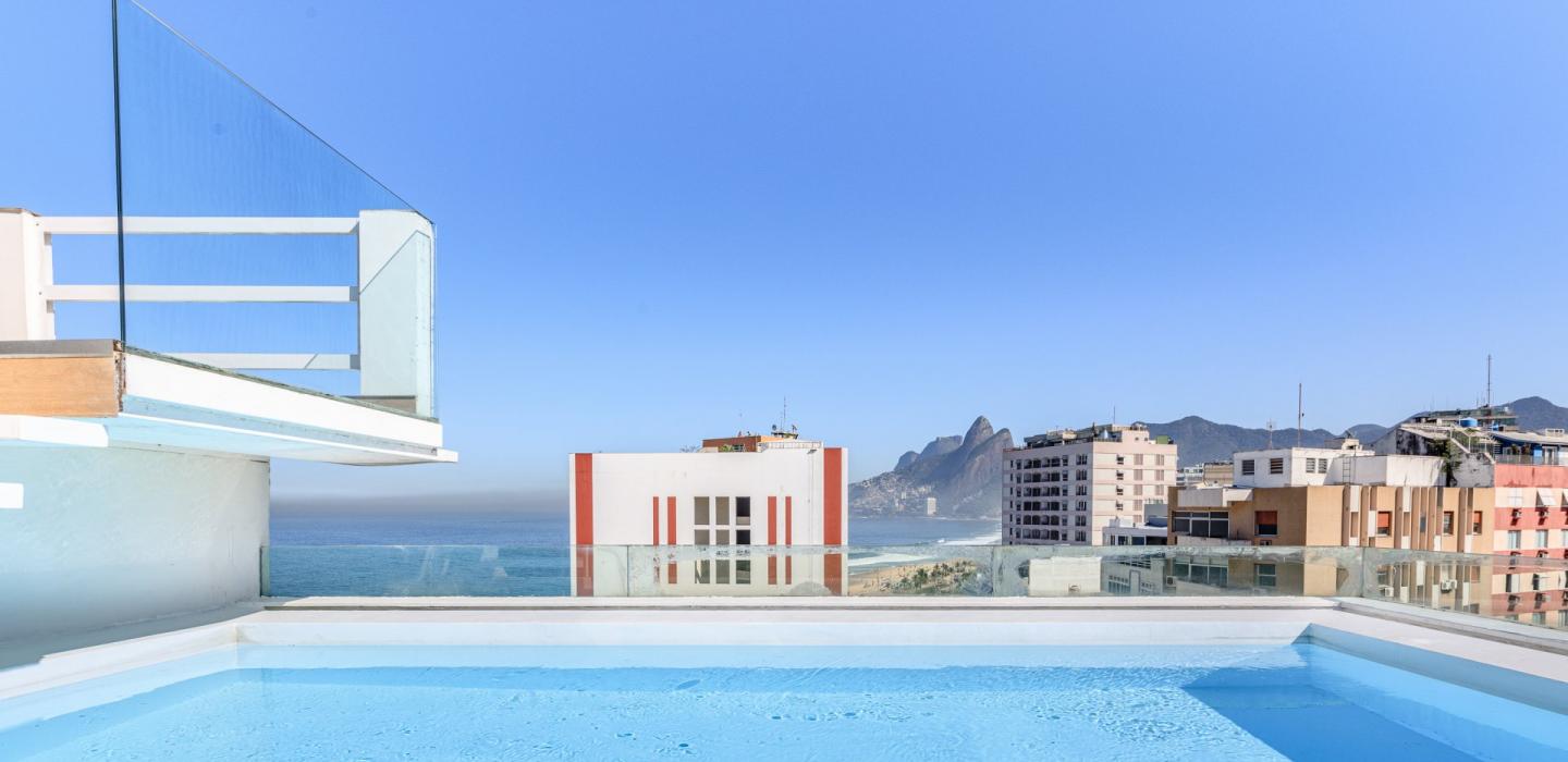 Rio029 - Cobertura espaçosa de 4 quartos em Ipanema à venda