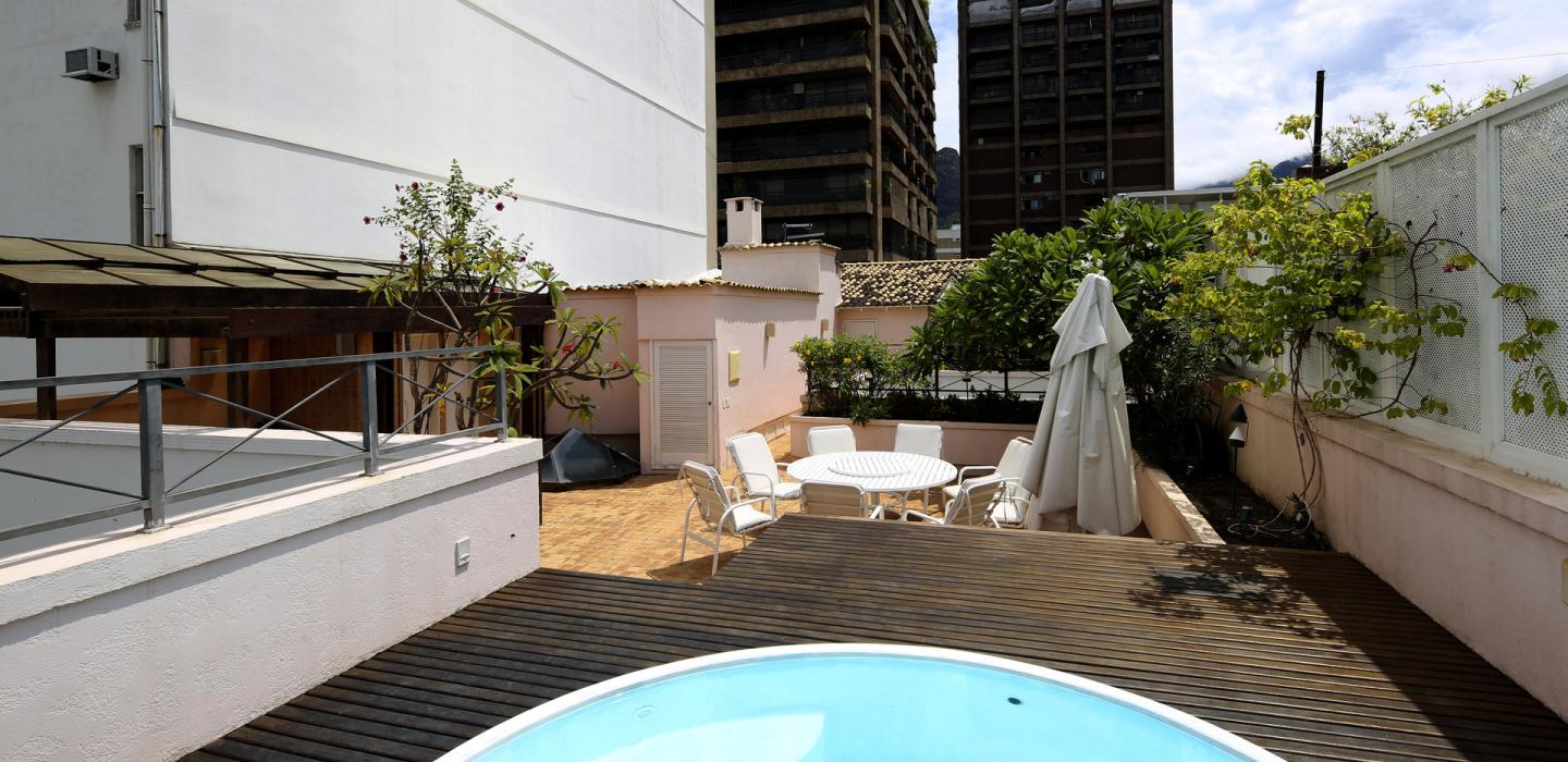 Rio031 - Penthouse de 4 dormitorios en Leblon en venta