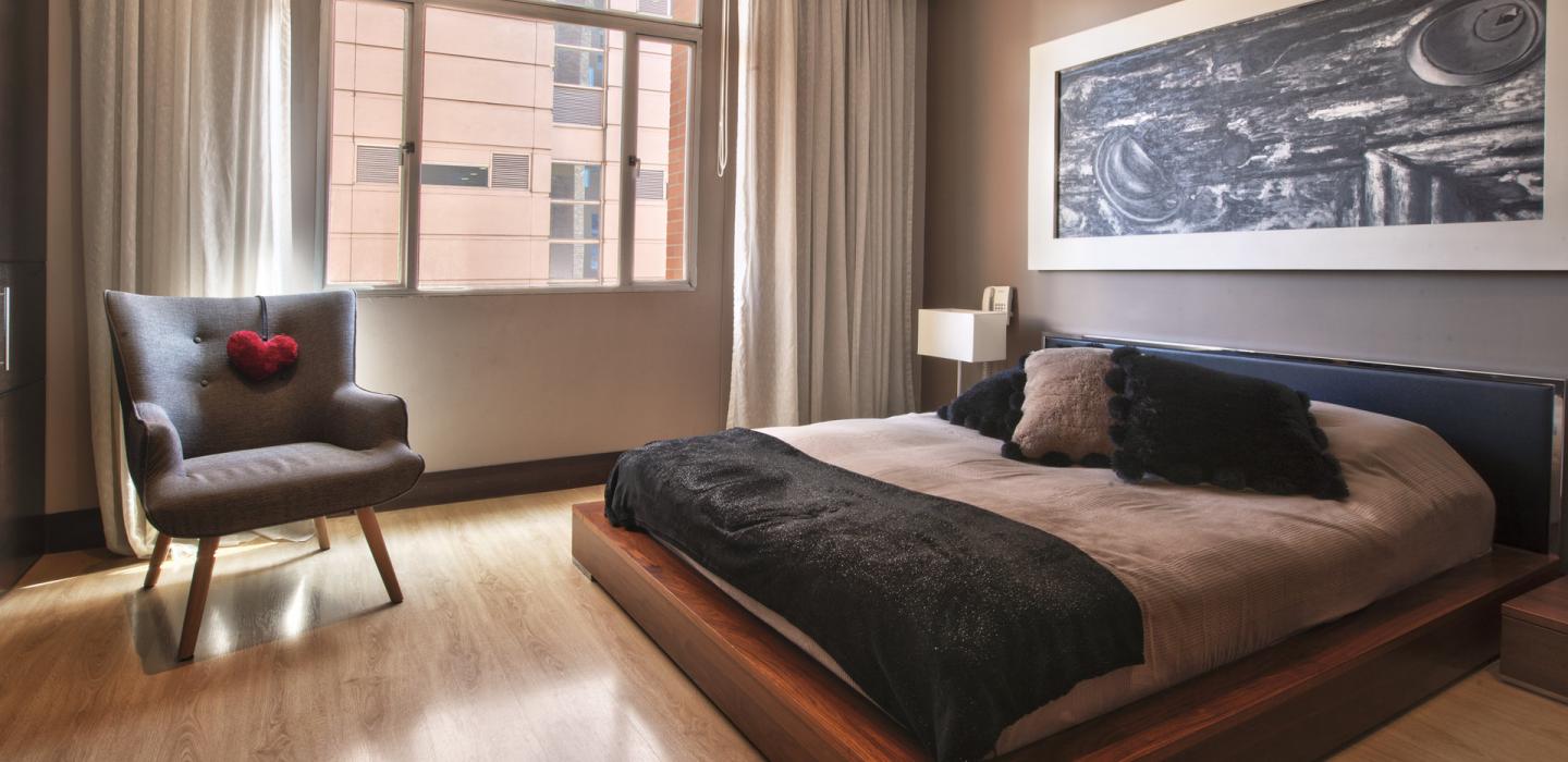 Bog166 - Modern loft apartment with balcony in Bogota