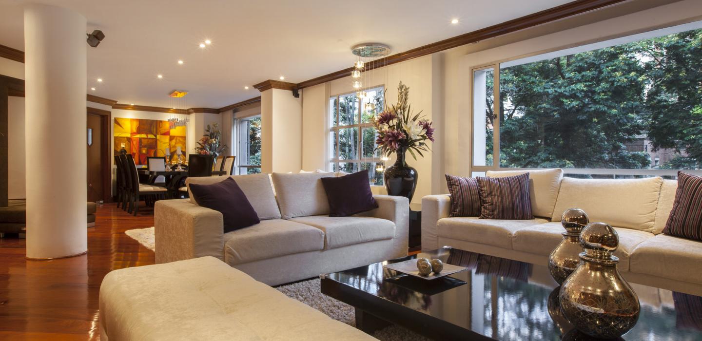 Bog154 - Cosy 2 bedroom apartment with a view in Bogota
