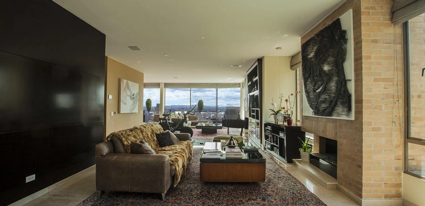 Bog221 - Lindo apartamento mobiliado com grande terraço