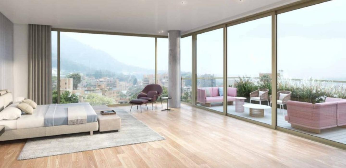 Bog219 -  Magnifique penthouse duplex à Rosales, Bogota