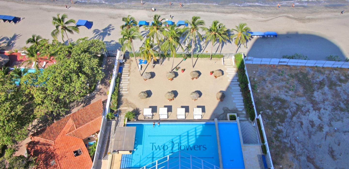 Sma003 - Luxueux appartement avec vue mer à Santa Marta