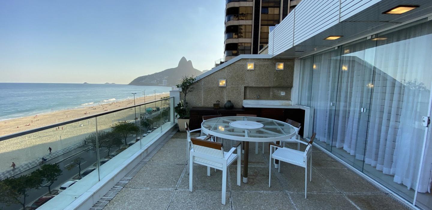 Rio157 - Precioso penthouse frente al mar en Ipanema