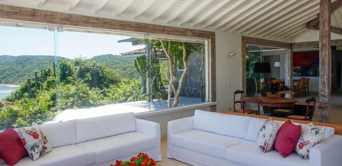 Buz021 - Villa com piscina en frente ao mar en Buzios