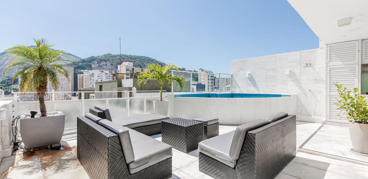 Rio037 - Penthouse élégant avec piscine à Ipanema