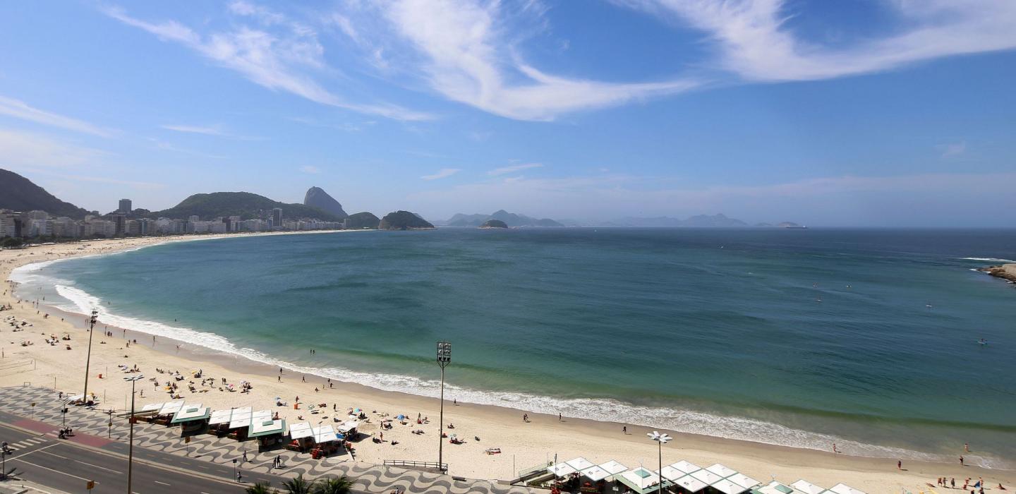 Rio067 - Penthouse de 3 chambres face à la mer à Copacabana