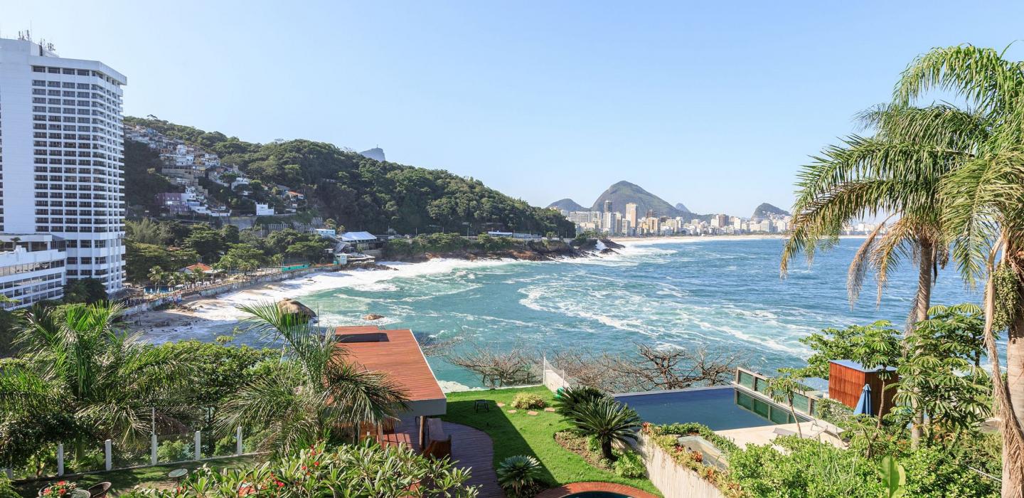 Rio006 - Villa de 4 suites con vistas al mar de Leblon