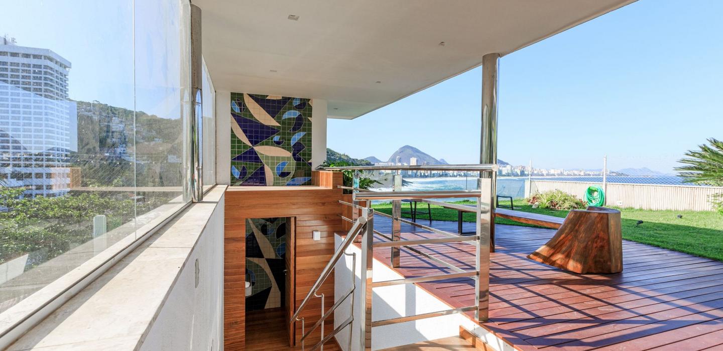 Rio006 - Villa de 4 suites con vistas al mar de Leblon