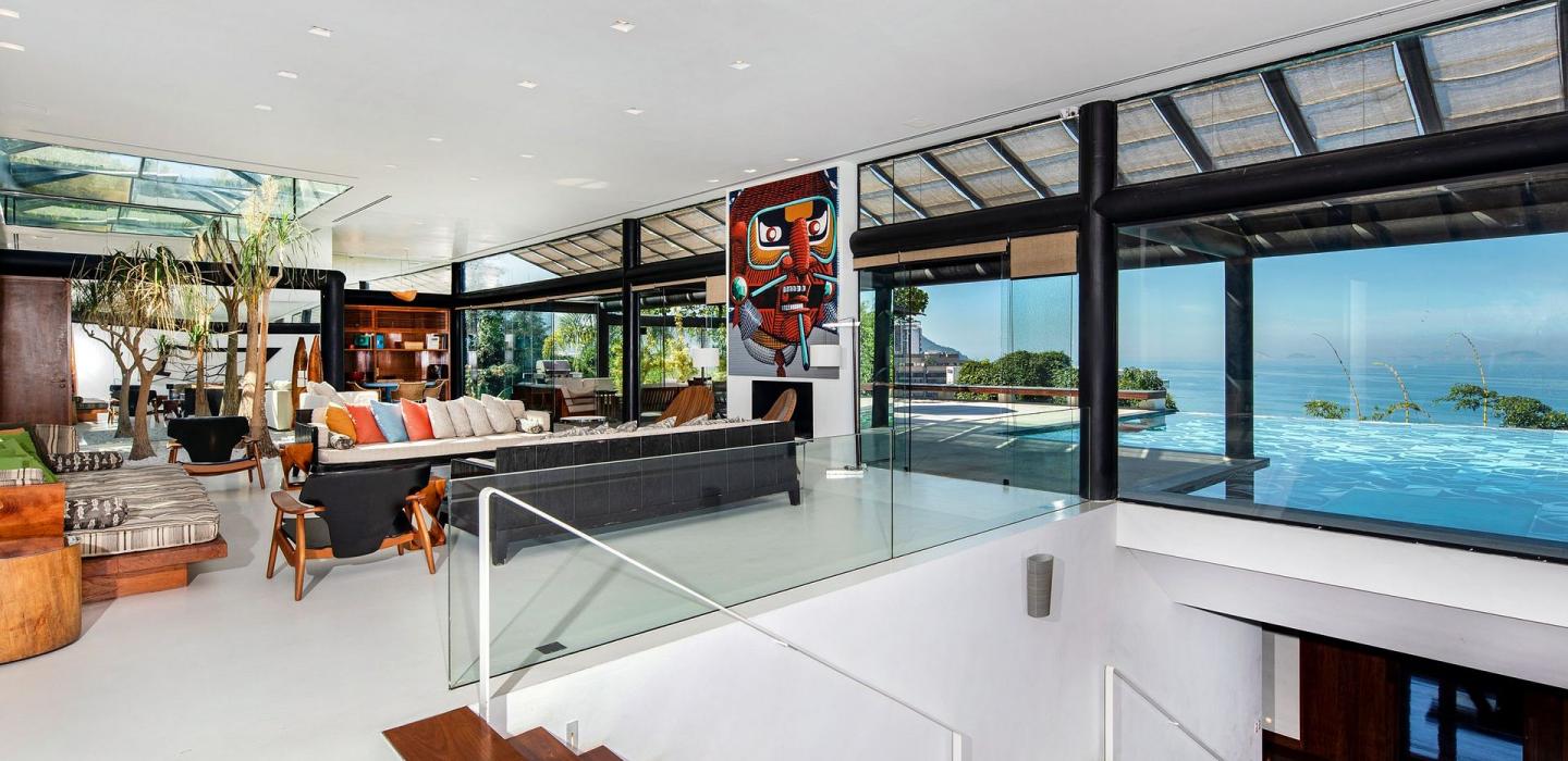 Rio003 - Villa contemporaine avec piscine à São Conrado