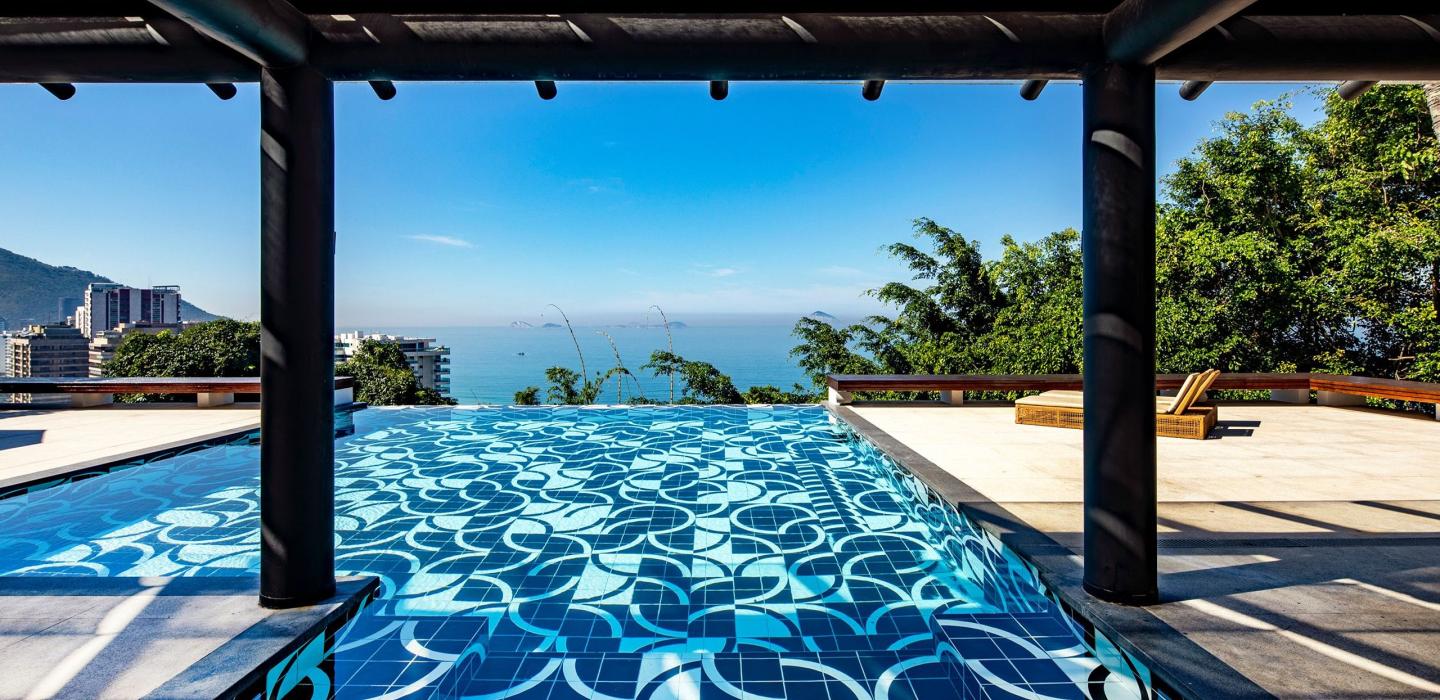 Rio003 - Villa contemporaine avec piscine à São Conrado