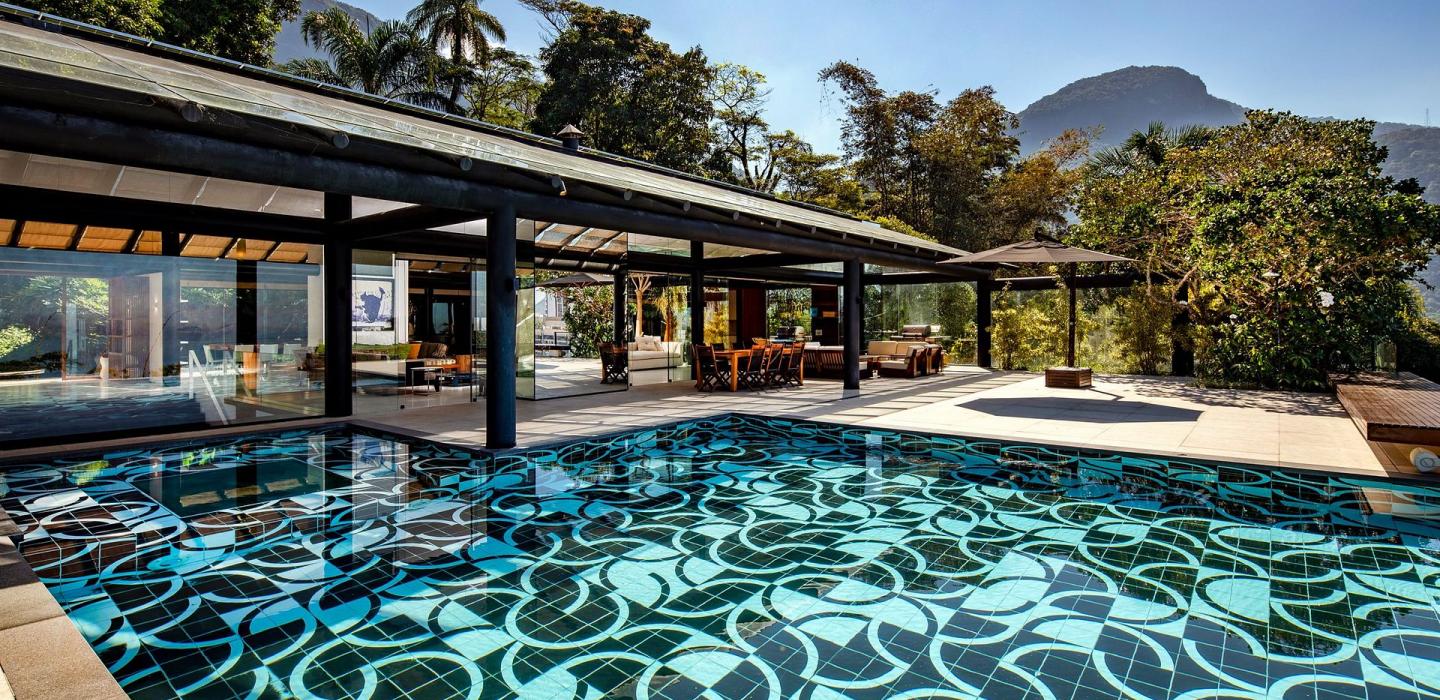 Rio003 - Villa contemporaine avec piscine à São Conrado