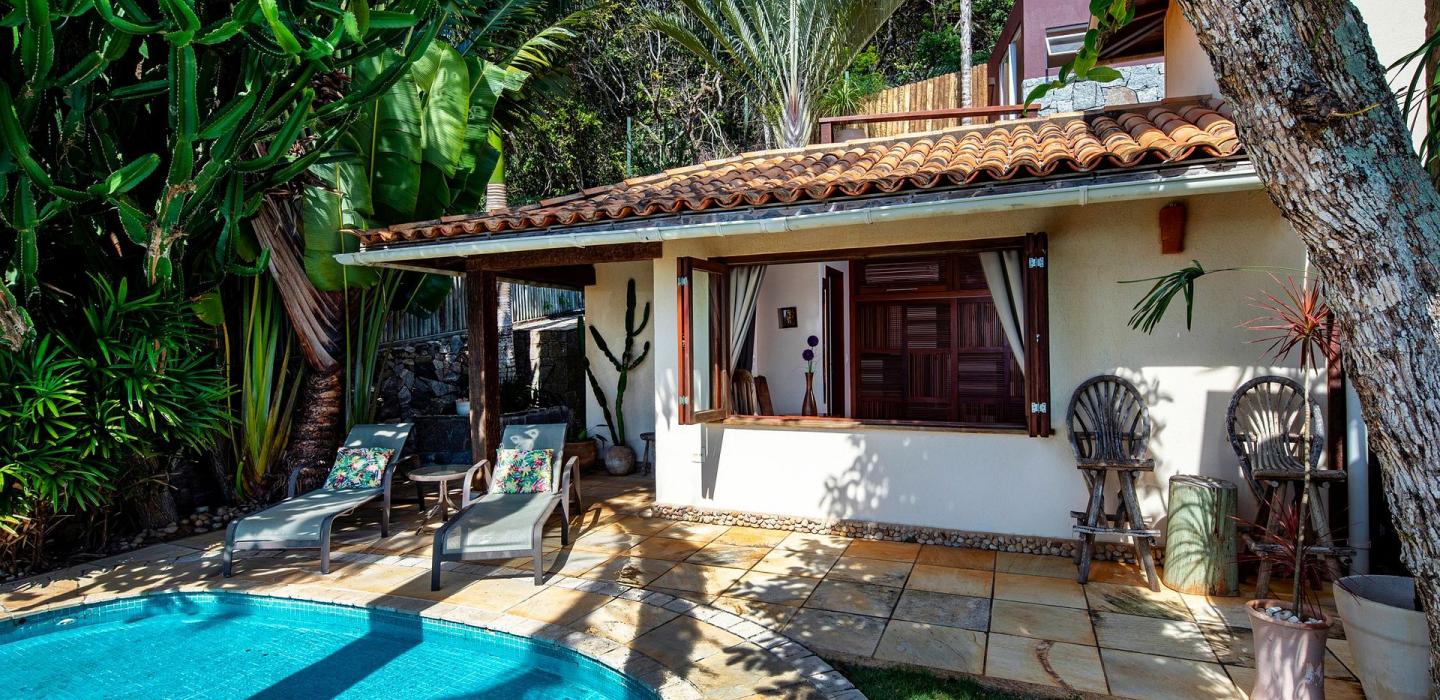 Buz025 - Villa de luxe avec 4 chambres et piscine à Búzios