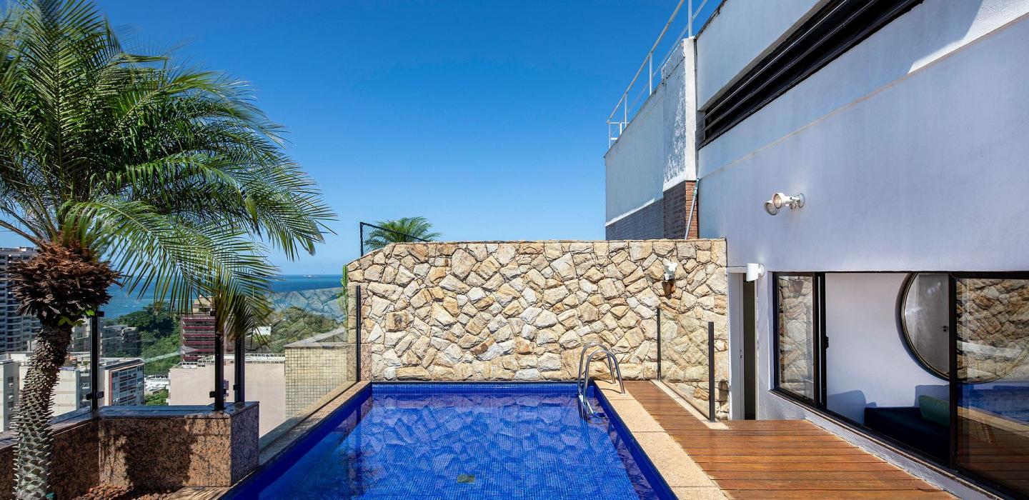 Rio034 - Cobertura com piscina e vista em Ipanema