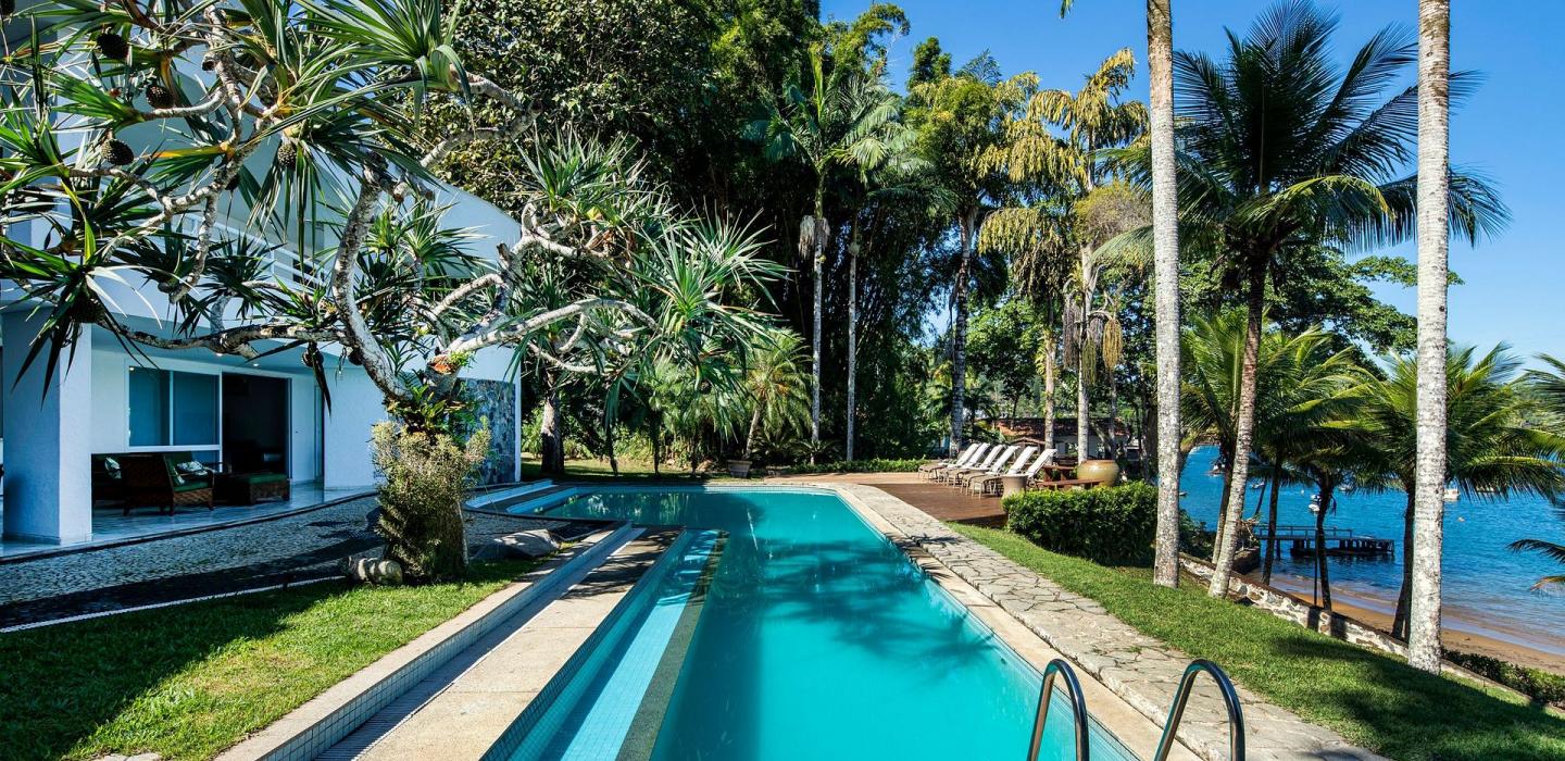 Ang019 - Grand villa de plage à Angra dos Reis