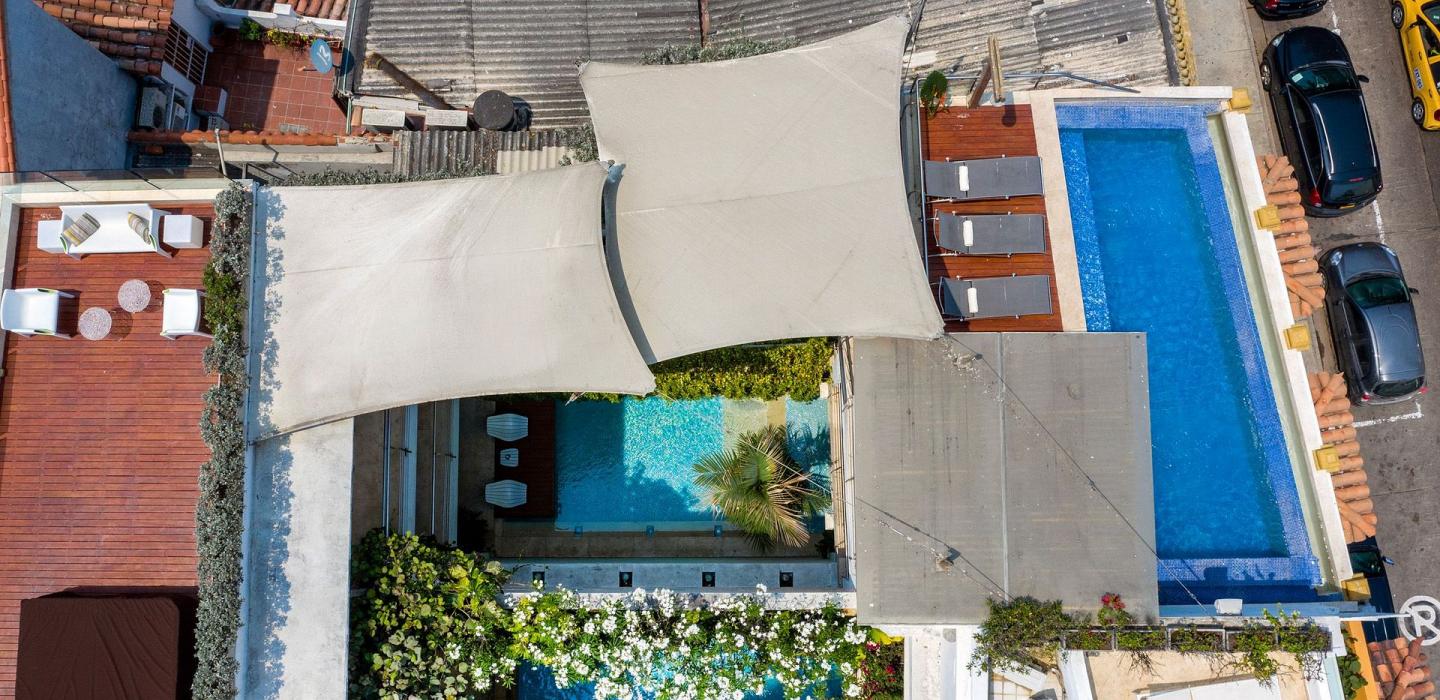 Car010 - Maison avec piscine dans le centre de Carthagène