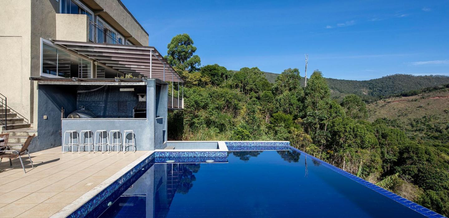 Ita001 - Belle villa avec vue imprenable à Itaipava