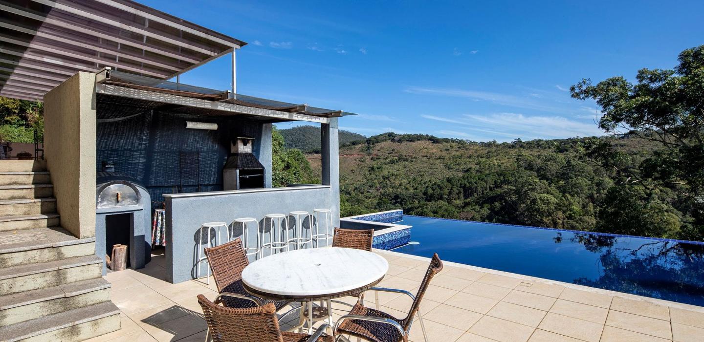 Ita001 - Belle villa avec vue imprenable à Itaipava