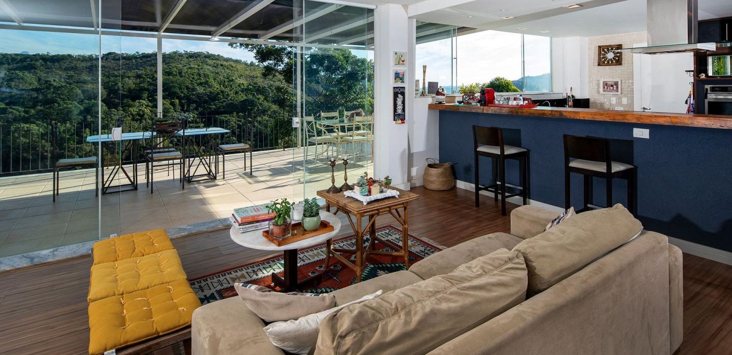 Ita001 - Hermosa casa con impresionantes vistas en Itaipava