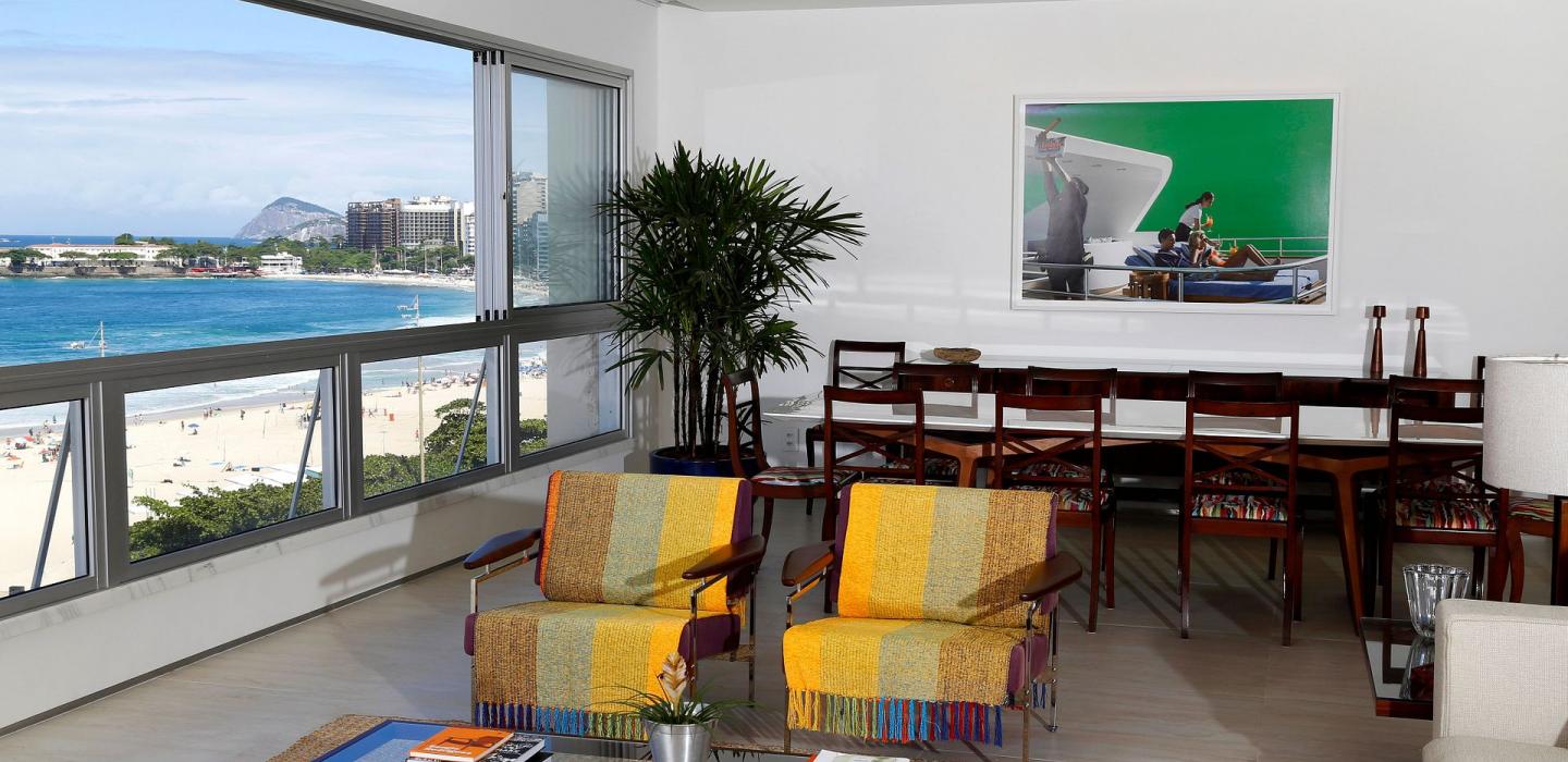 Rio145 - Appartement spacieux en front de mer à Copacabana