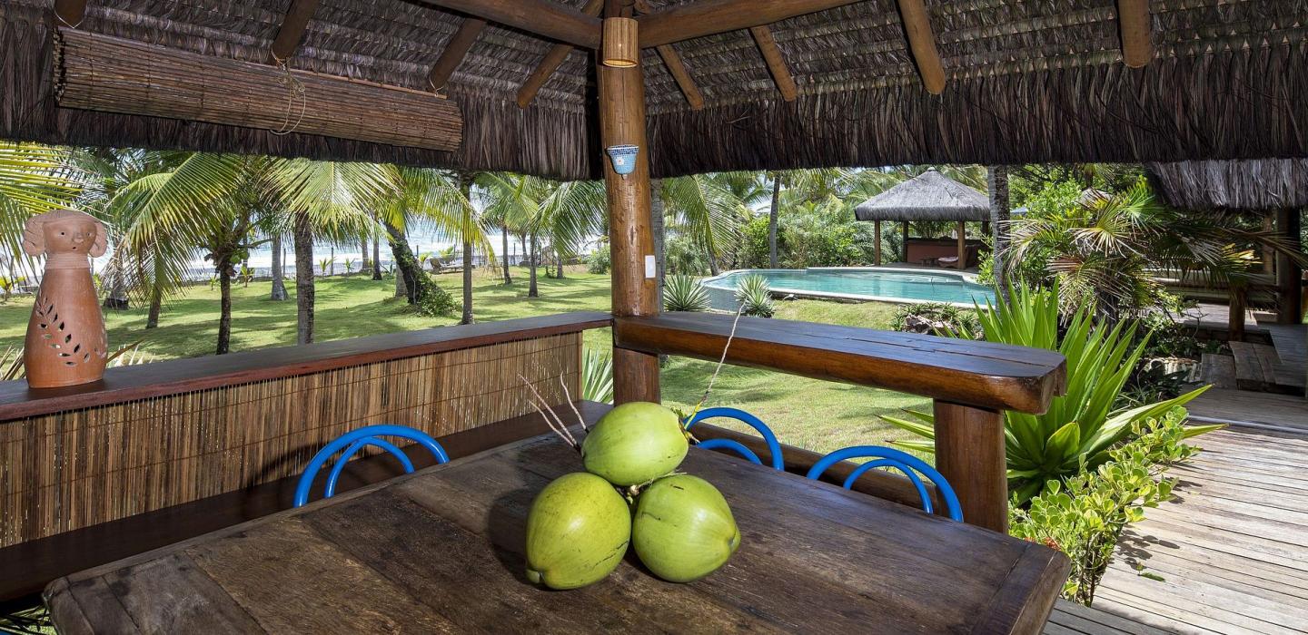 Bah300 - Espetacular villa frente mar em Barra Grande