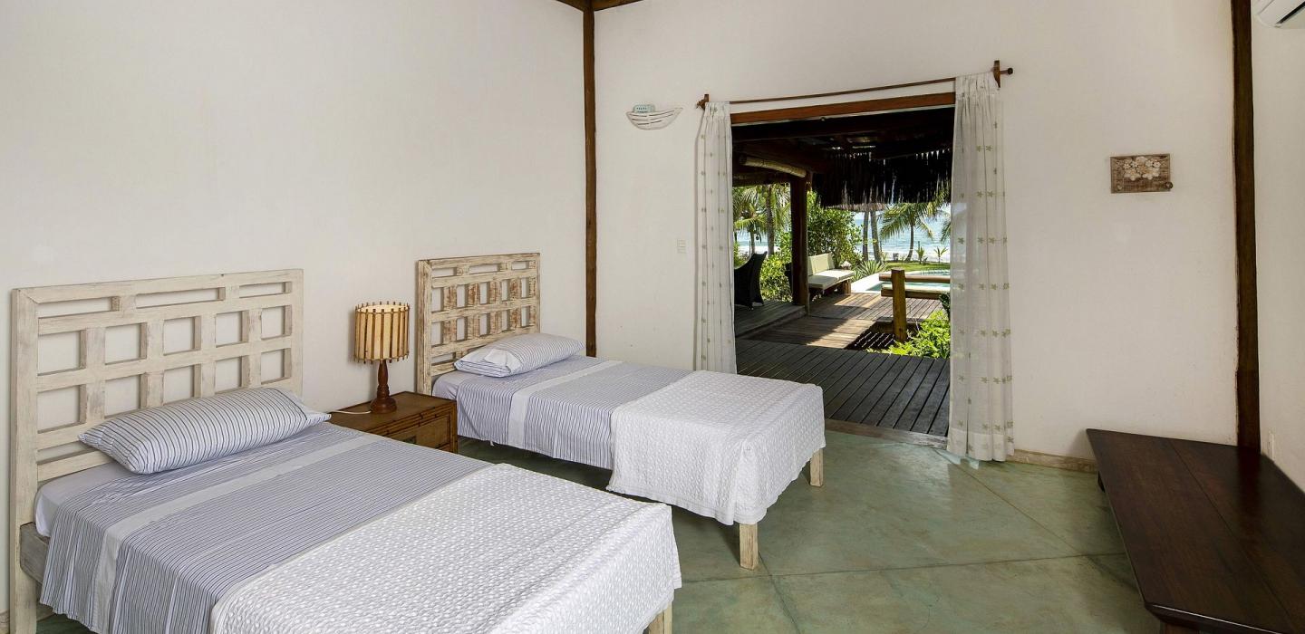 Bah300 - Espetacular villa frente mar em Barra Grande