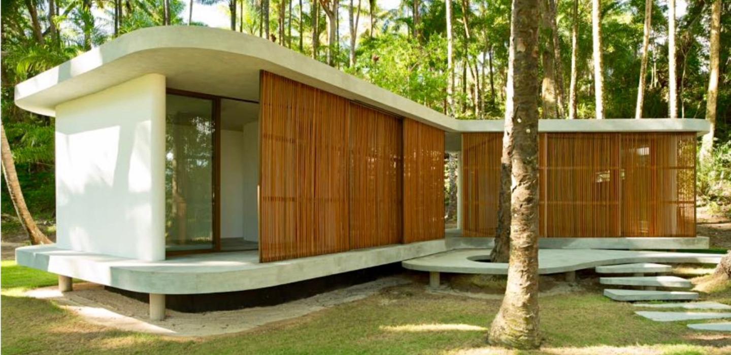 Bah501 - Casa de playa de estilo Niemeyer