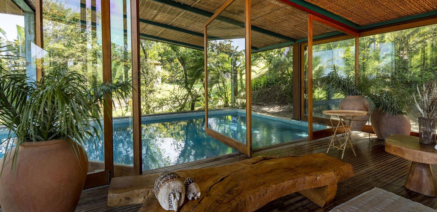 Bah157 - 4 bedroom villa with pool in Itacare