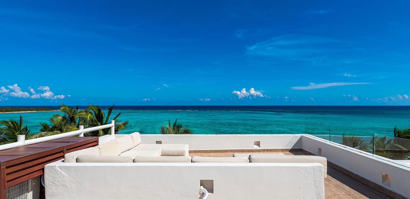 Tul005 - Lujosa villa frente al mar con piscina en Tulum