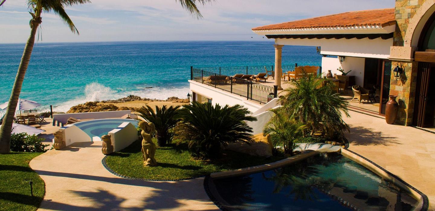 Cab004 - Lujosa villa frente al mar en Los Cabos
