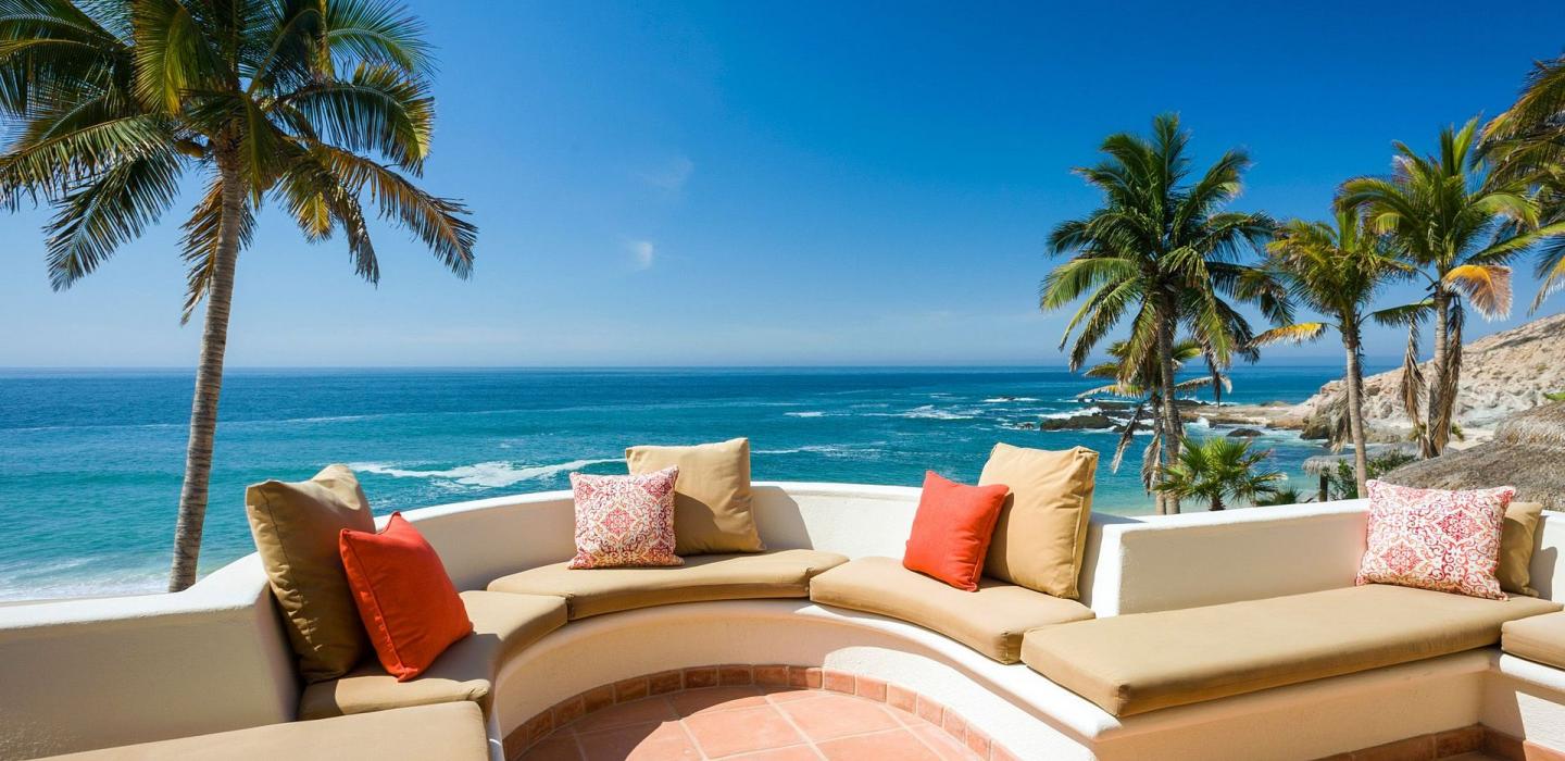 Cab007 - Hermosa villa de 5 cuartos frente mar en Los Cabos