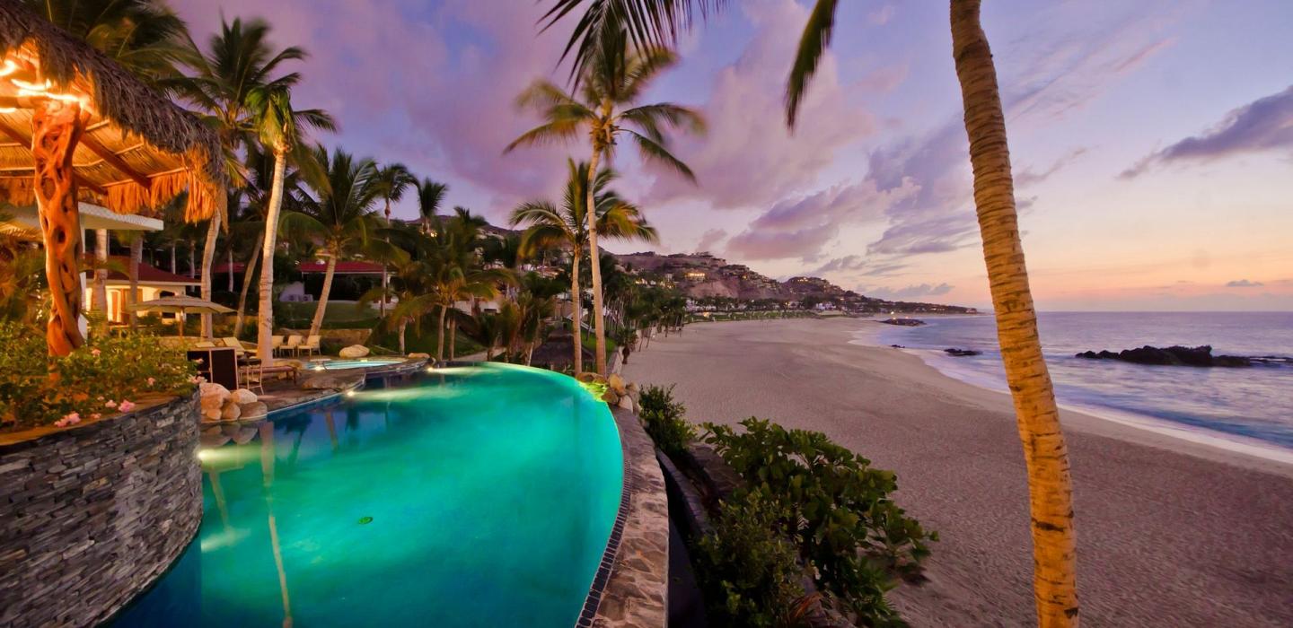 Cab011 - Villa frente al mar con piscina en Los Cabos