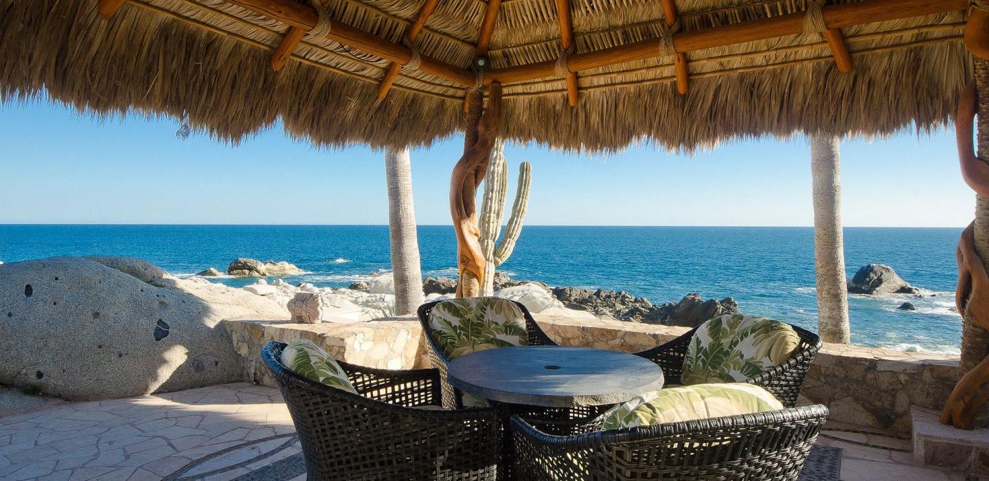 Cab019 - Única villa de 4 cuartos frente mar en Los Cabos