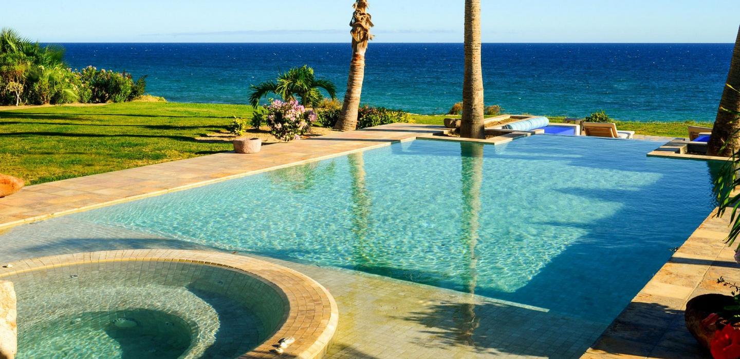 Cab023 - Linda villa à beira-mar com piscina em Los Cabos