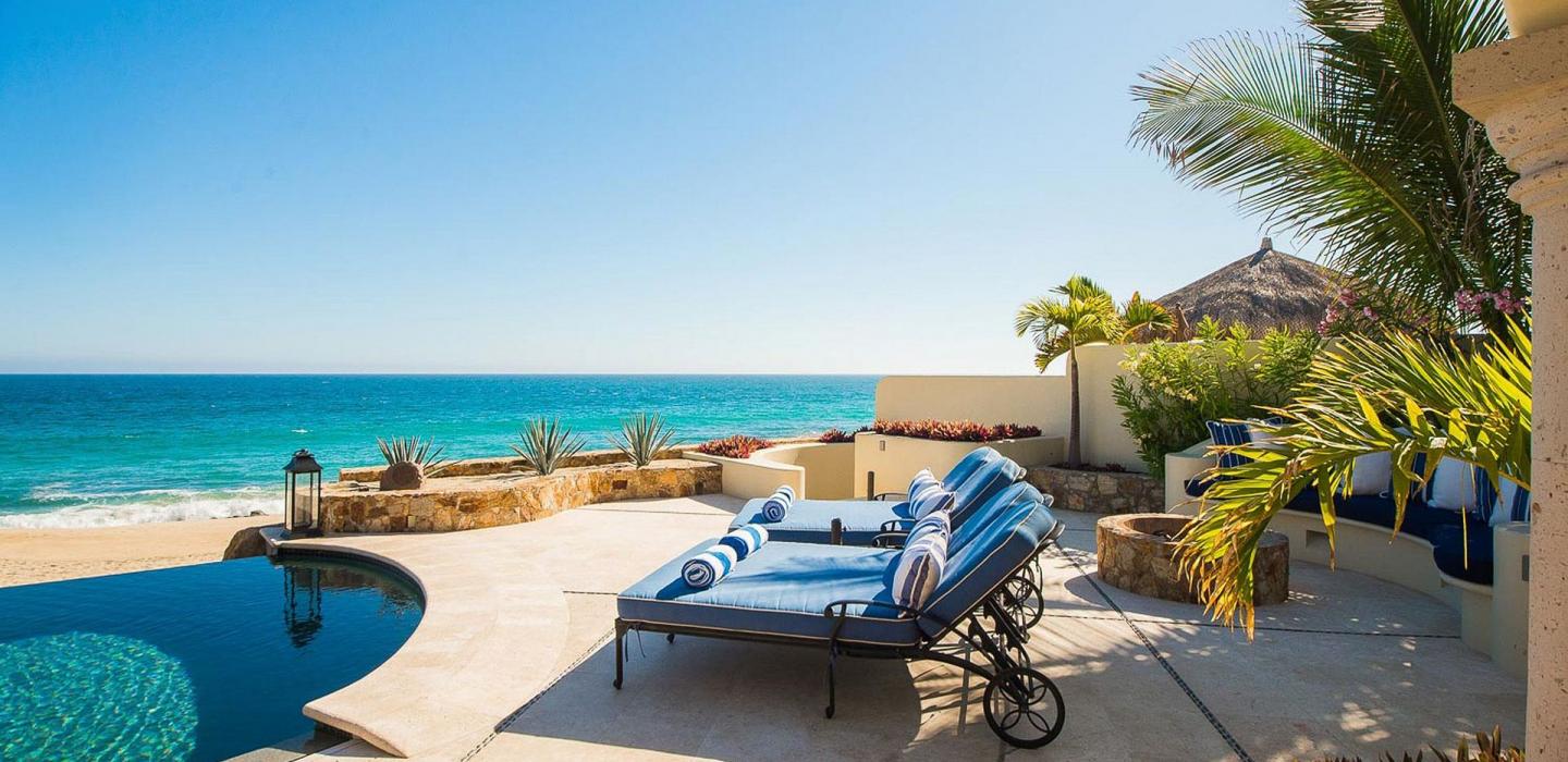 Cab024 - Luxuosa villa frente mar com piscina em Los Cabos