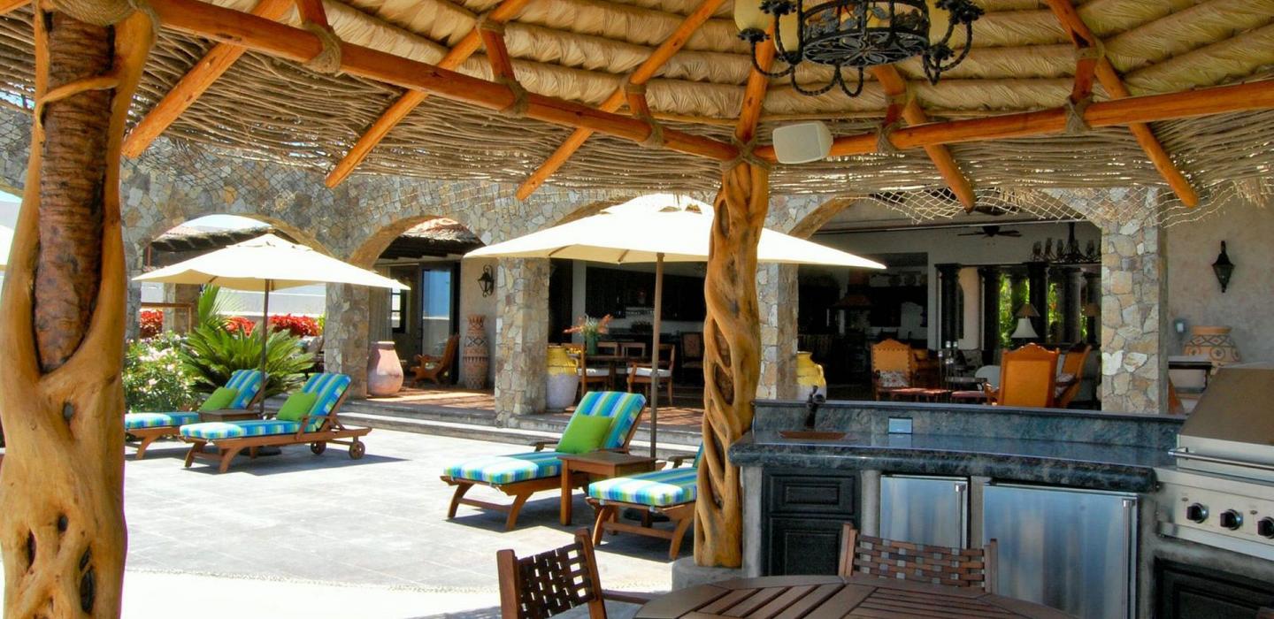 Cab025 - Esplêndida villa luxuosa frente mar em Los Cabos