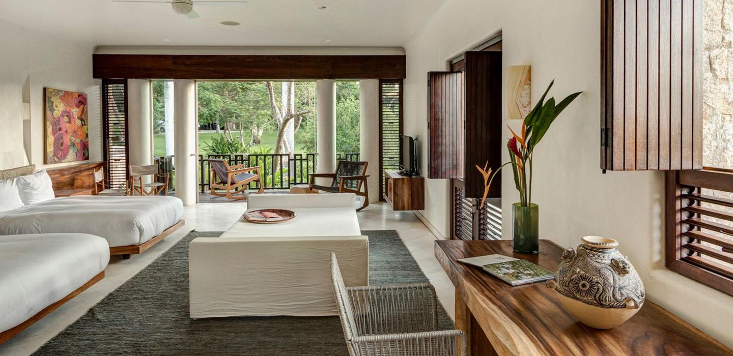 Ptm001 - Lujosa villa de 9 cuartos frente mar en Punta Mita
