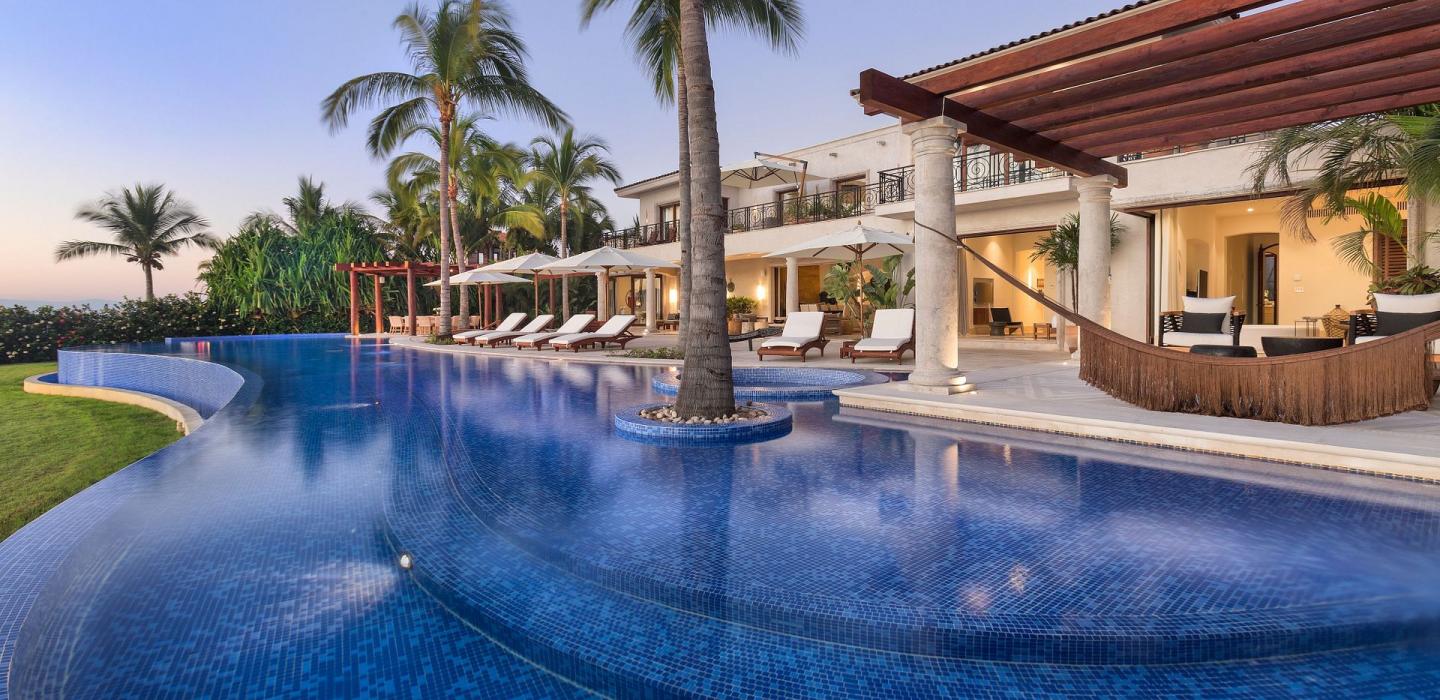 Ptm002 - Maison de luxe avec grande piscine à Punta Mita