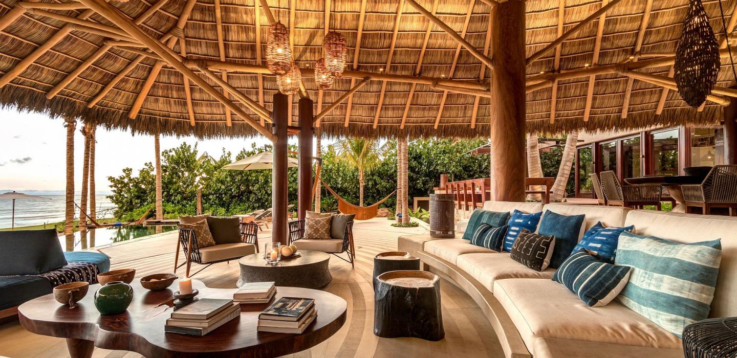 Ptm010 - Luxurious sea front villa with pool in Punta Mita