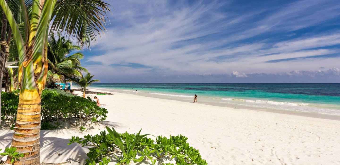 Tul025 - Hermosa casa frente al mar en Tulum