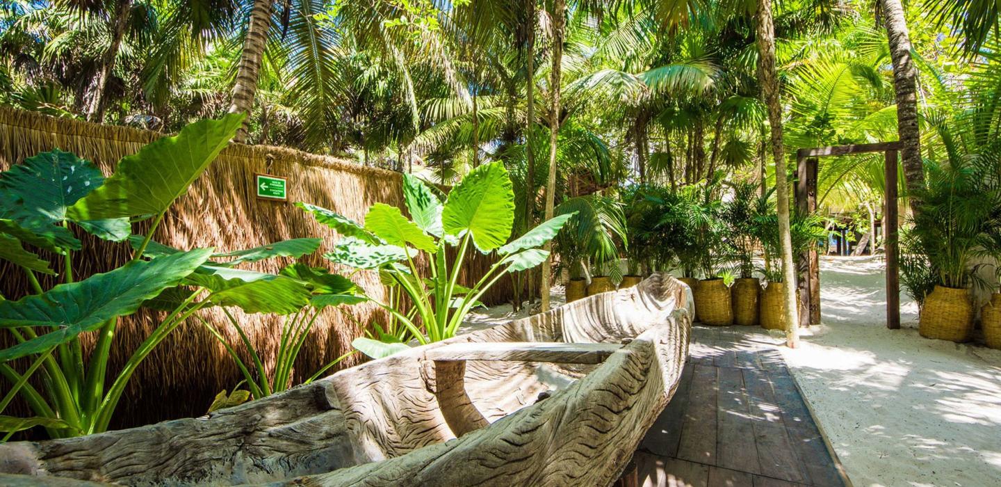 Tul025 - Hermosa casa frente al mar en Tulum
