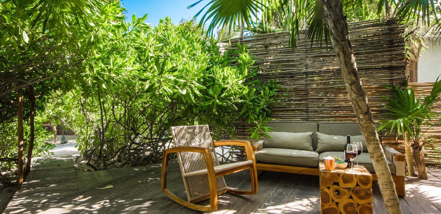 Tul025 - Hermosa casa frente al mar en Tulum