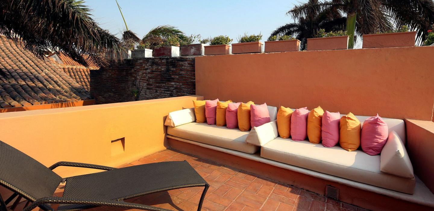 Car035 - Villa de 3 quartos com bela vista mar em Cartagena