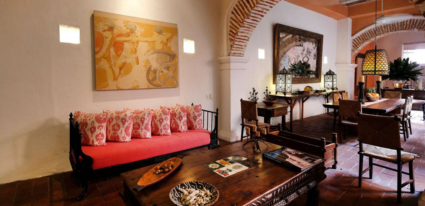 Car035 - Villa de 3 quartos com bela vista mar em Cartagena