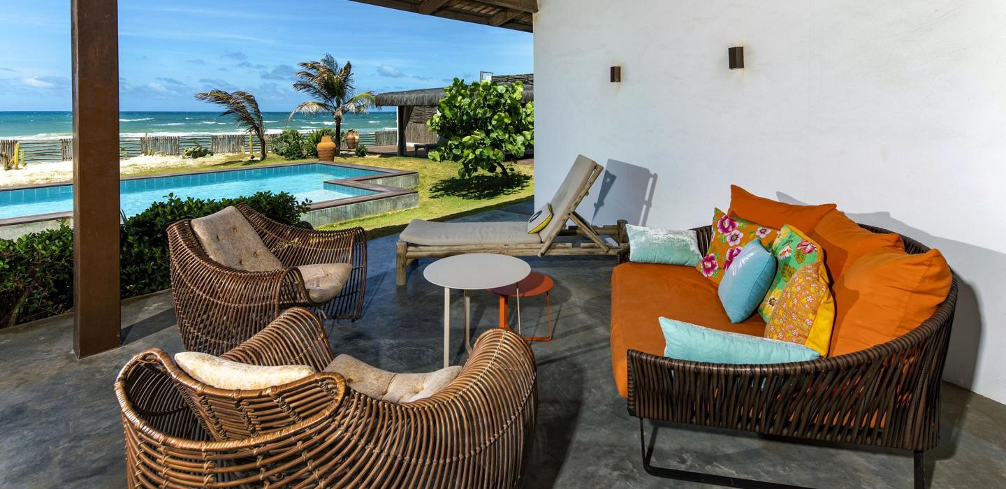 Cea016 - Belle villa de plage de 6 chambres à Guajiru