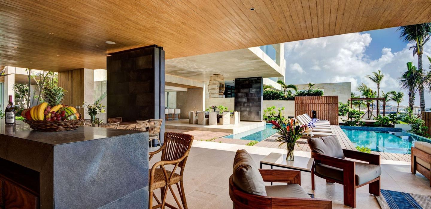 Pcr004 - Gorgeous beachfront villa in Playa del Carmen